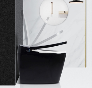 Toilette intelligente automatique moderne avec abattant à fermeture douce, application sanitaire pour salle de bain, fixation au sol - Product Image 5