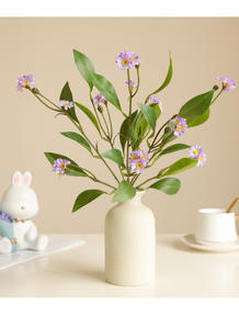 Decorazione per festa di nozze a casa finta <span class=keywords><strong>Primula</strong></span> malacoides ramo arredamento <span class=keywords><strong>fiore</strong></span> <span class=keywords><strong>fiore</strong></span> di ciliegio fiori artificiali - Product Image 5