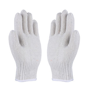 Gants en coton blanc Gants de sécurité industrielle Gants de protection des mains - Product Image 1