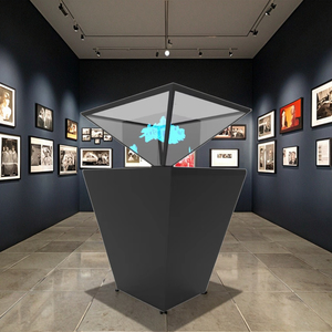 Tùy chỉnh 360 độ 3D Hologram hiển thị 1x1 Meter Holographic công nghệ chiếu cho Bảo tàng Giáo Dục Trong nhà OEM - Product Image 4