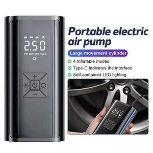 Pompe à air pour vélo et voiture - Gonfleur électrique sans fil portable 12V pour tous les véhicules - Product Image 4