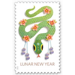 2025 Usa Forever timbres-poste ensemble de papier déco zodiaque chinois timbre thème manuel enveloppe envoi postal autocollants étiquettes - Product Image 1