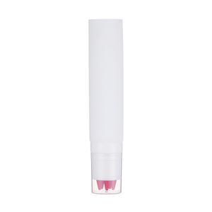 Emballage cosmétique vide en plastique shampooing à presser doux crème de soin du cuir chevelu tube de massage avec applicateur en silicone - Product Image 3