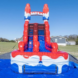 Nouveau toboggan aquatique gonflable en PVC commercial, toboggan aquatique gonflable géant pour enfants et adultes, <span class=keywords><strong>location</strong></span> de fête en plein air, ventes à bas prix - Product Image 2