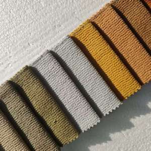 Tessuto in poliestere 100% intrecciato effetto lino per <span class=keywords><strong>tappezzeria</strong></span>, con retro liscio, 15 colori, personalizzabile OEM per divani, cuscini, giocattoli, anti-pilling - Product Image 3