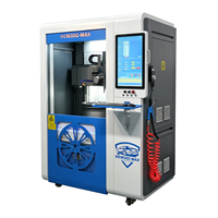 Machine de réparation automatique de jantes en alliage d'aluminium, tour CNC pour jantes, équipement de réparation de jantes à vendre DCM32C-MAX