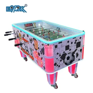 Çocuk oyun makinesi Mesa De Futbol langırt spor oyun makinesi çarşı sikke işletilen langırt