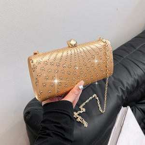 2024 Manufacturers Directly For Women Fashion Dinner <b>Bag</b> With Diamond Temperament Shiny <b>Dress</b> <b>Bag</b> - Product Image 1