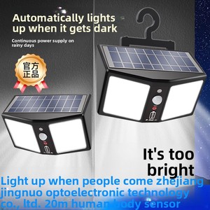 Nuova Lampada Solare LED <span class=keywords><strong>da</strong></span> <span class=keywords><strong>Esterno</strong></span> 2025 <span class=keywords><strong>con</strong></span> <span class=keywords><strong>Sensore</strong></span> <span class=keywords><strong>di</strong></span> <span class=keywords><strong>Movimento</strong></span>, Montaggio a Parete, Grado <span class=keywords><strong>di</strong></span> Protezione IP65, Super Luminosa per Cortili e Strade - Product Image 2