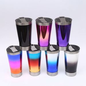 Vaso Térmico de Acero Inoxidable 304 de 14oz, Enfriador de Latas, Vaso Portátil para Helados, Botella de Agua con Aislamiento al Vacío - Product Image 3