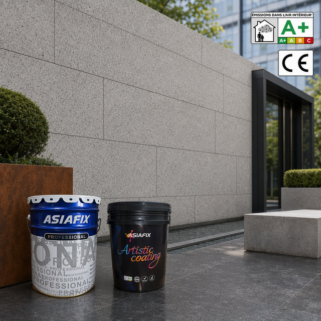 Textured Finish Effects Luxurious Natural Stone Elegant Crystal Durable Decorative Stone Paint