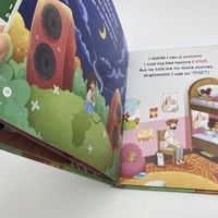 Layanan Pencetakan Buku Anak Sampul Keras, Cetak Offset Sampul Karton, Jilid Sempurna, Bahan Kertas Karton, Personalisasi