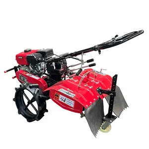 Mesin Pertanian kultivator Mini Tiller mesin pertanian kecil 7Hp 15Hp Diesel Cultivator harga mesin kemudi Putar