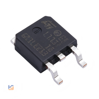 Régulateur de tension linéaire à faible chute de tension LD1117DT18TR TO-252 DPAK SMD 1.8V 1A, puce IC de puissance LDO