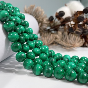 Wholesale Natural AAA Malachite Gemstone <strong>Loose</strong> <strong>Beads</strong> for Jewelry Making 4mm 6mm 8mm 10mm 12mm