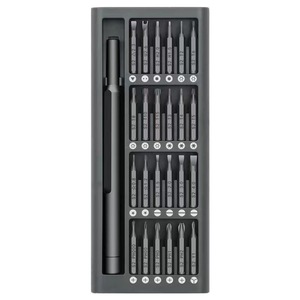 <b>Screwdriver</b> Set 25 In 1 Aluminum Alloy Case Precision Repair Tools For Electronics Glasses Phones - Product Image 4