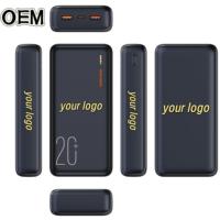 Nouvelles Tendances 2026 : Batterie Externe Portable 20000 mAh avec Affichage du Niveau de Batterie, Charge Rapide 22,5 W pour iPhone 17 Pro Max