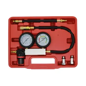 Kit de Test de Compression TU-21 de haute qualité cylindre de moteur double jauge Kit de testeur de fuite outil de Diagnostic