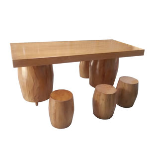 Wod fabrika özelleştirilmiş süslemeleri ahşap meşe varil masa şarap için - Product Image 3