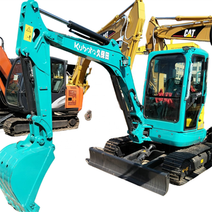 Excavadora usada Kubota U35 U55 de 3,5 toneladas, MINICARGADORA DE orugas de alta calidad, maquinaria de construcción de alta calidad, Japón, original, en stock - Product Image 1
