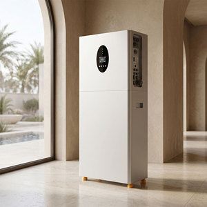 Système de stockage d'énergie domestique 6KW 16KWH tout-en-un ESS avec chargeur solaire MPPT intégré, batterie 51.2V et fonction parallèle - Product Image 2