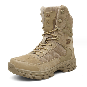 Botas Tácticas de Desierto de Cuero de Alta Gama DFA5, Nuevas y en Oferta, Impermeables, para Entrenamiento - Product Image 1