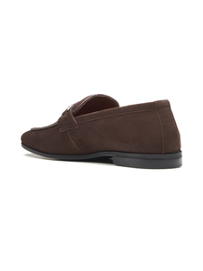 Mocassins en daim de vache pour hommes, chaussures de mariage, faciles à enfiler, doublure en cuir DD, semelle Ortholite, semelle extérieure en TPR - Product Image 5