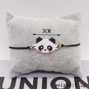 Miyuki แบบทอลายสัตว์น่ารักสำหรับสายรัดข้อมือแฟชั่นรูปช้างผีเสื้อ - Product Image 3