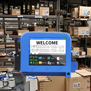 מדפסת כף יד ניידת מיני 600dpi עם דיו ייבוש מהיר, במצב חדש, להדפסה על פלקס ופלסטיק, לקידוד לוגו וקוד אצווה על קופסאות - Product Image 4