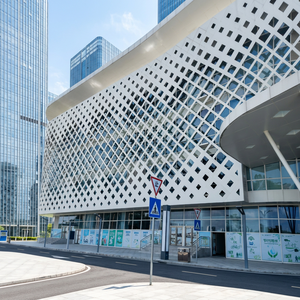 Muros Cortina de Aluminio Tejidos Contemporáneos con Recubrimiento en Polvo Anticorrosión para Exteriores de Edificios - Product Image 2