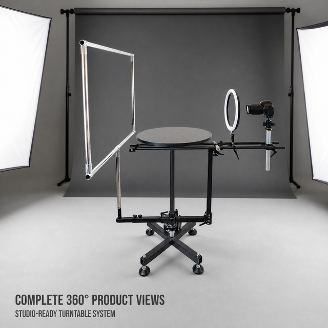 360 Rotating Camera Platform Photography Turntable Spin Table for Product Video Remote Control Silent Motor Accessories Bulk