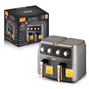 Freidora de Aire Doble Inteligente con Pantalla Táctil para el Hogar, Horno Eléctrico con 2 Cestas Independientes - ¡Gran Oferta! - Product Image 5