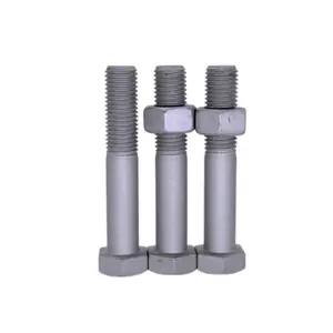 Factory Price Metal Hex Bolt Heavy Bolt Grade 8.8 DIN933 DIN931 Carbon Steel Hexagon Head Bolts