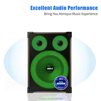 GD-933 Nuevo Altavoz Portátil de Karaoke para DJ con 2 Micrófonos Inalámbricos para Uso en el Hogar y Fiestas, Funciona con Batería