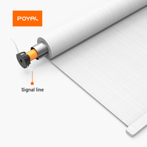 Rèm cuốn tự động Tuya thiết kế êm ái, rèm cửa bằng vải PVC, rèm che nắng, rèm cửa sổ trời, sử dụng ngoài trời và trong nhà hàng ngày, đóng hộp. - Product Image 6