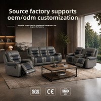 Canapé de cinéma maison, un siège VIP, multifonctionnel, électrique, pour salle de cinéma privée, en bois massif, moderne, minimaliste, en cuir