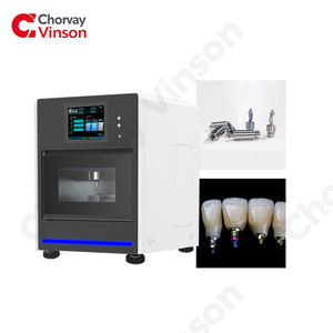 Italië Handel Cad Cam Tandfreesmachine Enkelspindel Verticaal <span class=keywords><strong>Cnc</strong></span> Controlesysteem Voor Titanium Blanco Tandfrezen - Product Image 1