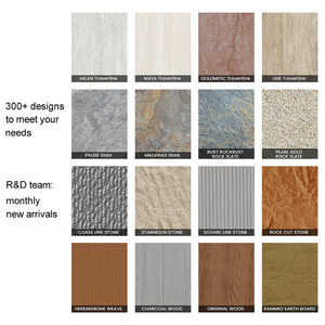 Ligero Exterior Flexible Piedra suave Impermeable Duradero Material de arcilla modificada Pared Piedra natural - Product Image 6