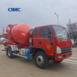 FAW 4x2 4 metros cúbicos pequeño camión hormigonera para <span class=keywords><strong>Jamaica</strong></span> - Product Image 2
