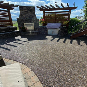 Eco-Friendly Acrylic Resin Washed Stone <b>Coating</b> Liquid <b>Paint</b> for Floor and Wall Wear Resistant Washed Stone <b>Paint</b> - Product Image 4