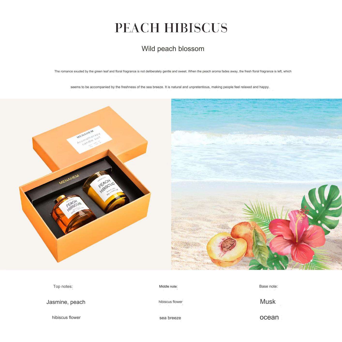 Hibisco de melocotón