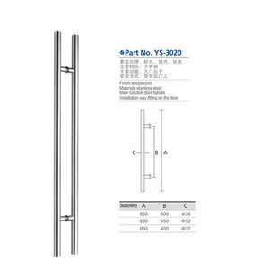 Reliance Stabil External <span class=keywords><strong>Front</strong></span> Handle Pintu untuk Pintu <span class=keywords><strong>Hardware</strong></span> - Product Image 2