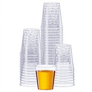 Vasos Desechables de Plástico para Bebidas Frías de 20 oz, Aptos para Mesas de Avión, Resistentes a Fugas y Deslizamientos, Gran Capacidad, para Viajes, Paquete de 200 - Product Image 4