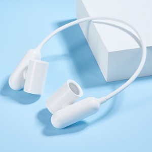 พัดลมคล้องคอความเร็วสูง WT-F93 พัดลมระบายความร้อนแบบพกพาแบบชาร์จไฟได้ USB สีขาว สีชมพู สีน้ำเงินรอยัล - Product Image 5