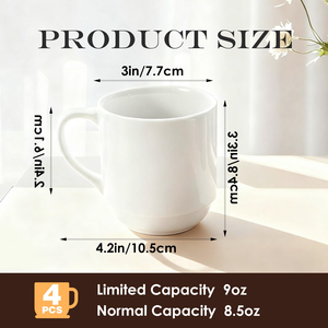 Tazza da Caffè in Ceramica Personalizzabile da 11 Oz, Stampa a Colori Bianco Nero Colorato, Sublimazione <span class=keywords><strong>con</strong></span> Immagine Testo <span class=keywords><strong>Nome</strong></span> Foto Personalizzati - Product Image 2