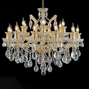 Grand lustre <span class=keywords><strong>cathédrale</strong></span> en cristal éclairage LED hall d'<span class=keywords><strong>hôtel</strong></span> <span class=keywords><strong>de</strong></span> luxe palais salle <span class=keywords><strong>de</strong></span> bal lieu <span class=keywords><strong>de</strong></span> l'événement villa grand luminaire personnalisé - Product Image 6