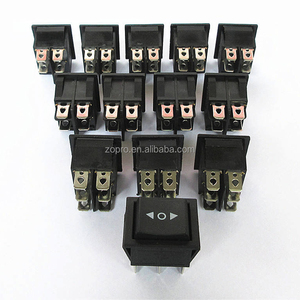 Công tắc Loại Tàu kcd4 nút đặt lại nguồn 31*25mm cho bảng điều khiển Rocker 4 feet/6 pin 2 bánh răng/3 bánh răng 16A 250V có đèn - Product Image 6