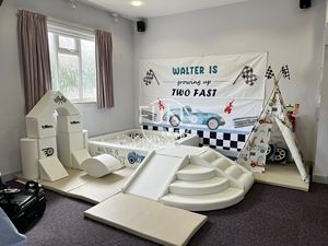 Ensemble de jeux doux pour enfants en gros personnalisé, équipement de manège doux, <span class=keywords><strong>location</strong></span> de terrain de jeux, ensemble de jeux doux blanc populaire - Product Image 3