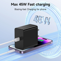 Pengisi Daya Ponsel Tahan Api Tipe-C India BIS 45W 60W dengan Output 5V/3A untuk 2510 4511 dan Laptop