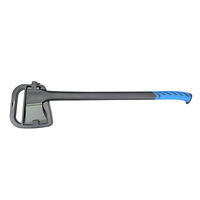 38 "Hache d'abattage Hachette d'extérieur Poignée en fibre de verre Camping Hache de survie